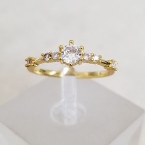 Delicate Yellow Gold Ring